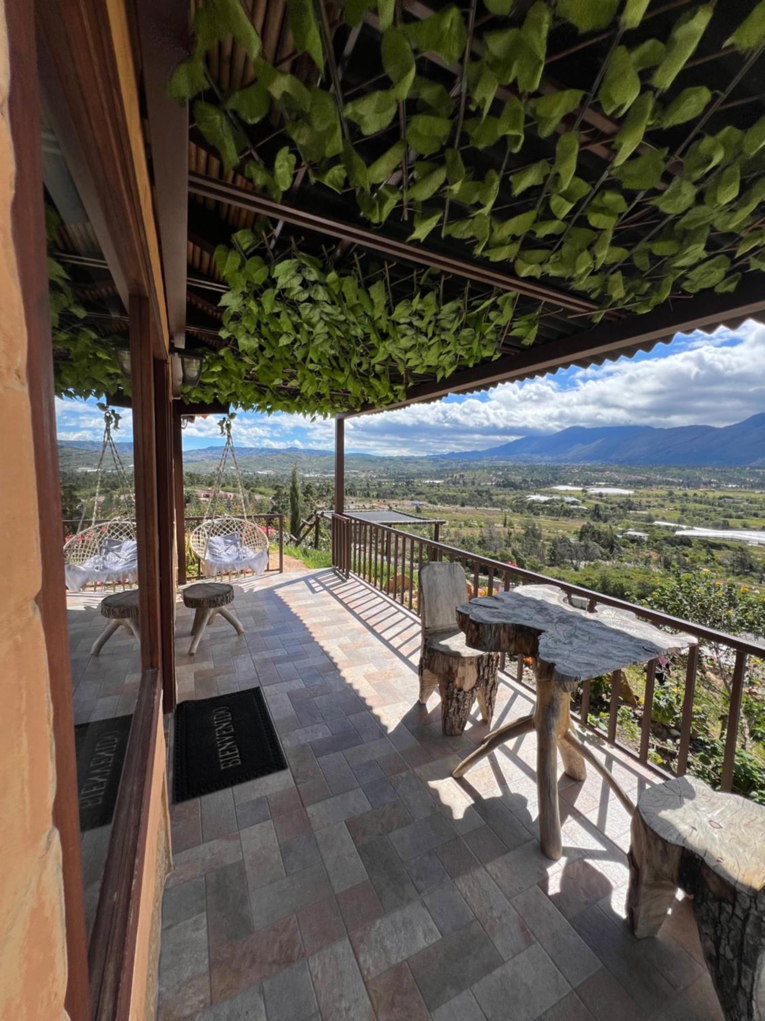 Glamping Con Jacuzzi Mirador Jarana 비야 데 레이바 외부 사진