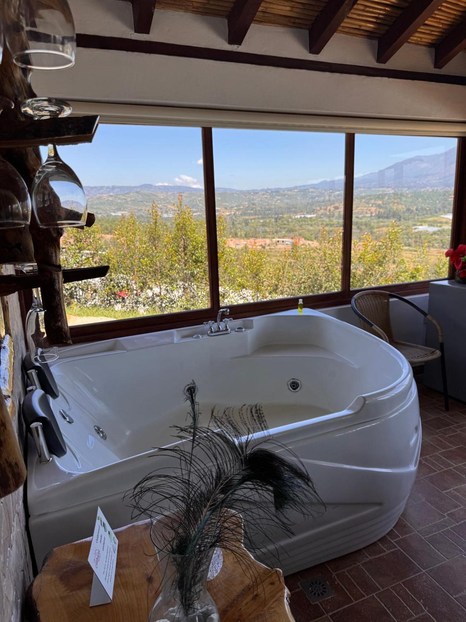 Glamping Con Jacuzzi Mirador Jarana 비야 데 레이바 외부 사진